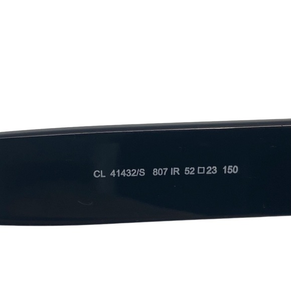 Celine CL 41432/S 807 IR Oversize Black Sunglasses - Picture 4 of 15